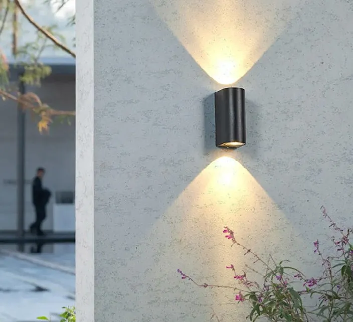 Entrance and pathway lighting.